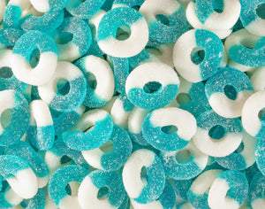 Freeze Dried Blue Raspberry Rings