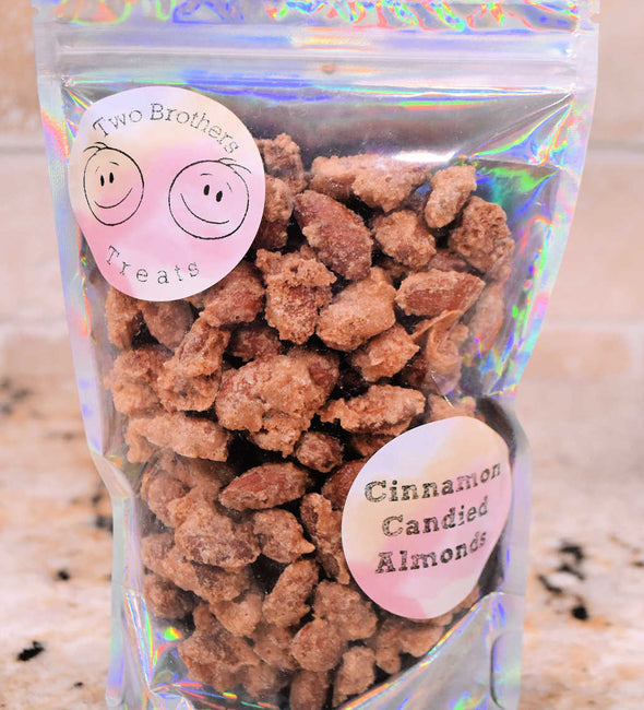 Cinnamon Sugar Candied Almonds