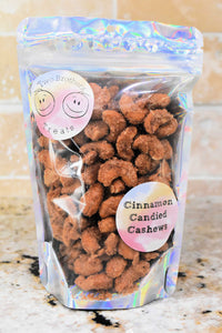 Cinnamon Sugar Candied Cashews