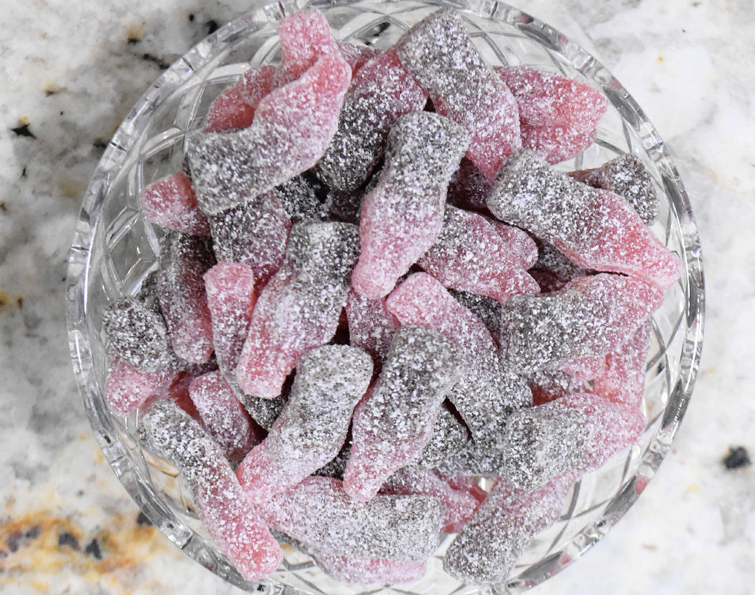 Sour Cherry Cola Gummi Bottles