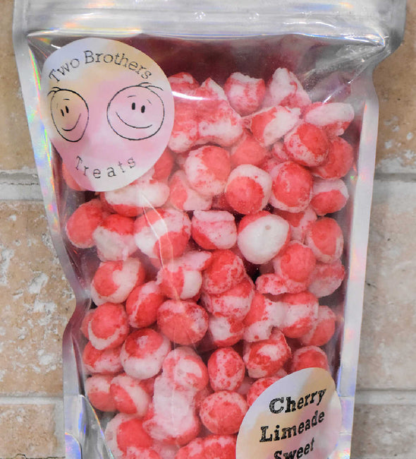 Freeze Dried Cherry Limeade Sweet Puffs - Two Brothers Treats