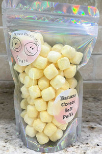 Freeze Dried Banana Cream Mini Marshmallows - Two Brothers Treats