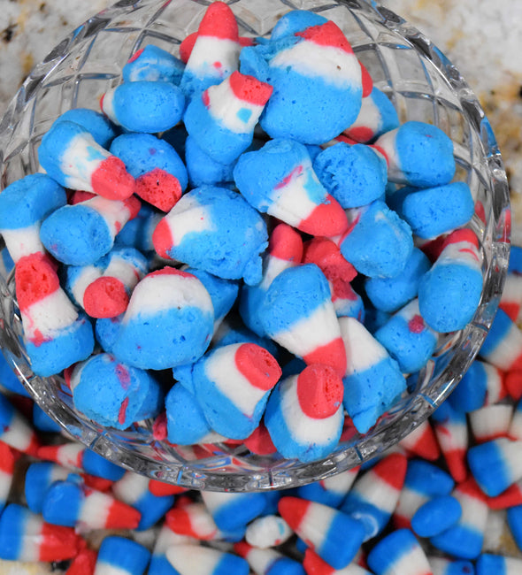 Freeze Dried Blue Raspberry Lemonade Corny Candy - Two Brothers Treats