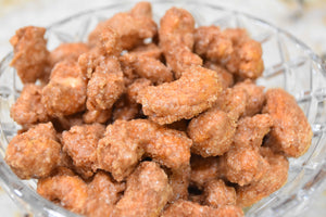 Cinnamon Sugar Candied Cashews - Two Brothers Treats