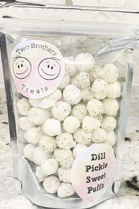 Freeze Dried Dill Pickle Sweet Puffs - Two Brothers Treats