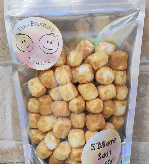 Freeze Dried S'more Mini Marshmallows - Two Brothers Treats